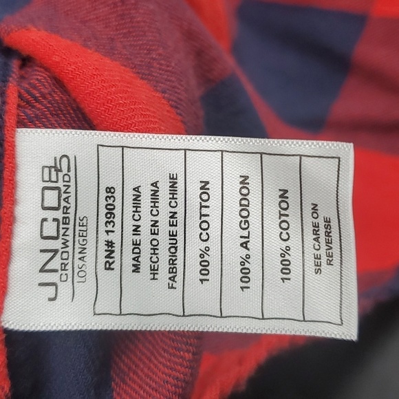 Zumba Plaid Snap-front Shirt XL - Picture 7 of 8